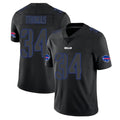 Elroe B.Bills #34 Thurman Thomas Player Black Impact Limited Home Game Stitched Jerseys