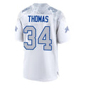 Elroe B.Bills #34 Thurman Thomas Player White Rivalries Collection Game Stitched Jerseys