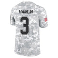 Elroe B.Bills #3 Damar Hamlin Player Arctic Camo Salute to Service Limited Stitched Jerseys