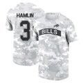 Elroe B.Bills #3 Damar Hamlin Player Arctic Camo Salute to Service T-Shirt Hoodies Stitched Jerseys