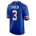 Elroe B.Bills #3 Damar Hamlin Player Royal Home Game Stitched Jerseys