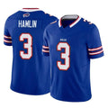 Elroe B.Bills #3 Damar Hamlin Player Royal Vapor F.U.S.E. Limited Home Game Stitched Jerseys