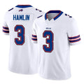 Elroe B.Bills #3 Damar Hamlin Player White Vapor F.U.S.E. Limited Stitched Jerseys