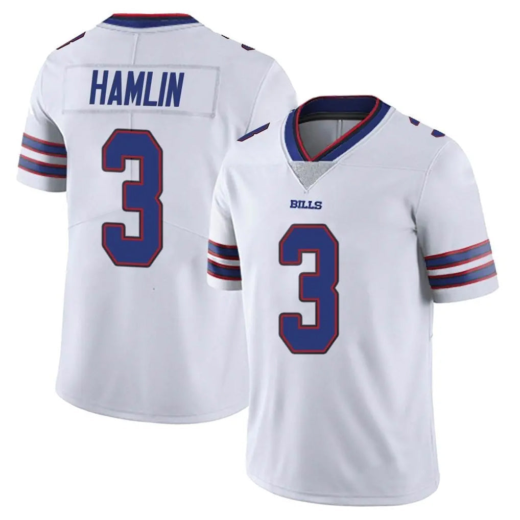 Elroe B.Bills #3 Damar Hamlin Player White Vapor Untouchable Limited Stitched Jerseys