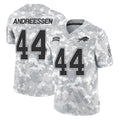 Elroe B.Bills #44 Joe Andreessen Player Arctic Camo Salute to Service Limited Stitched Jerseys