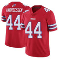 Elroe B.Bills #44 Joe Andreessen Player Red Vapor Untouchable Limited Stitched Jerseys