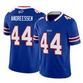 Elroe B.Bills #44 Joe Andreessen Player Royal Vapor F.U.S.E. Limited Home Game Stitched Jerseys