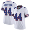 Elroe B.Bills #44 Joe Andreessen Player White Vapor Untouchable Limited Stitched Jerseys