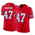 Elroe B.Bills #47 Christian Benford Player Red Vapor F.U.S.E. Limited Stitched Jerseys