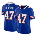 Elroe B.Bills #47 Christian Benford Player Royal Vapor F.U.S.E. Limited Home Game Stitched Jerseys