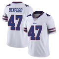 Elroe B.Bills #47 Christian Benford Player White Vapor Untouchable Limited Stitched Jerseys