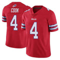 Elroe B.Bills #4 James Cook III Player Red  Vapor Untouchable Limited Stitched Jerseys