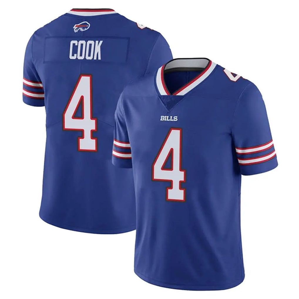 Elroe B.Bills #4 James Cook III Player Royal  Vapor Untouchable Limited Stitched Jerseys