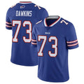 Elroe B.Bills #73 Dion Dawkins Player Royal Vapor Untouchable Limited Stitched Jerseys