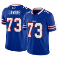 Elroe B.Bills #73 Dion Dawkins Player Vapor F.U.S.E. Limited Royal  Stitched Jerseys