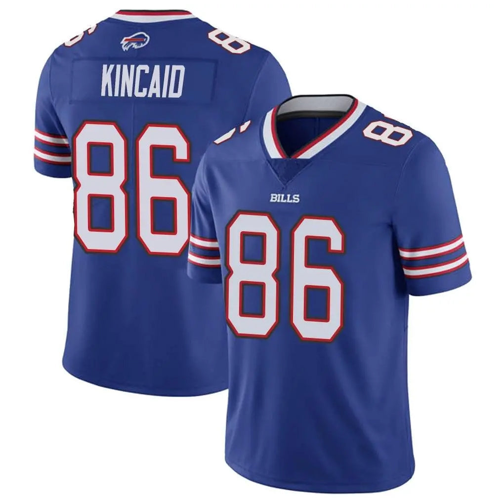 Elroe B.Bills #86 Dalton Kincaid Player Royal Vapor Untouchable Limited Stitched Jerseys