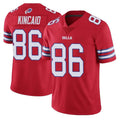 Elroe B.Bills #86 Dalton Kincaid Player Red Vapor F.U.S.E. Limited  Stitched Jerseys
