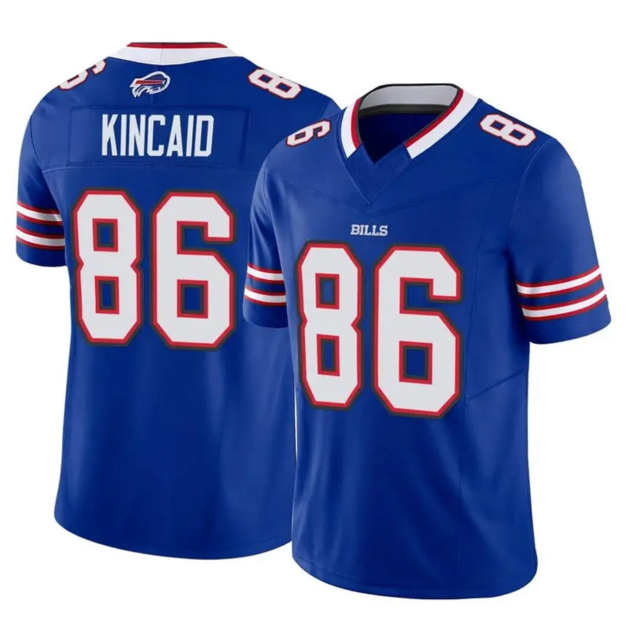 Elroe B.Bills #86 Dalton Kincaid Player Royal Vapor F.U.S.E. Limited Stitched Jerseys