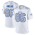 Elroe B.Bills #86 Dalton Kincaid Player White Rivalries Collection Game Stitched Jerseys