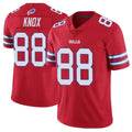 Elroe B.Bills #88 Dawson Knox Player Red Vapor Untouchable Limited Stitched Jerseys