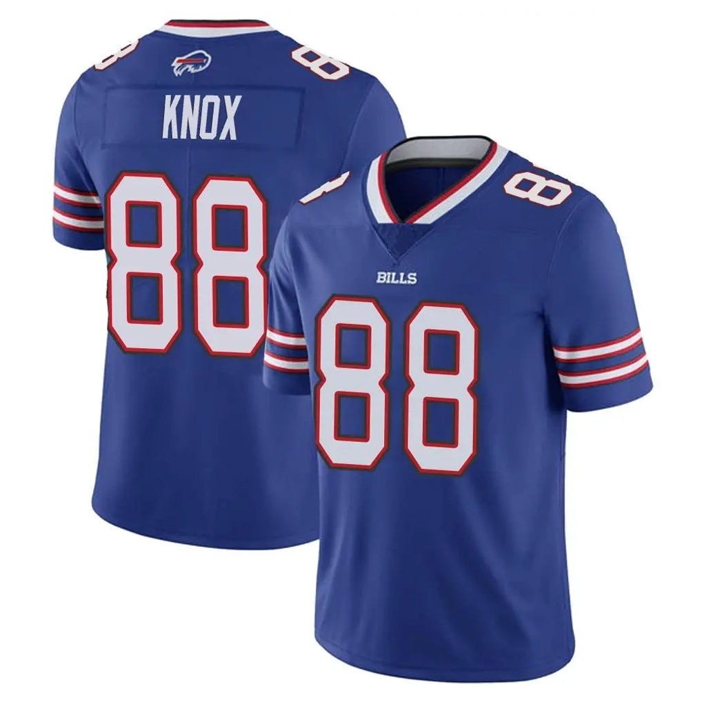 Elroe B.Bills #88 Dawson Knox Player Royal Vapor Untouchable Limited Stitched Jerseys