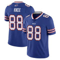 Elroe B.Bills #88 Dawson Knox Player Royal Vapor Untouchable Limited Stitched Jerseys