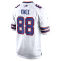 Elroe B.Bills #88 Dawson Knox Player White Home Game Stitched Jerseys