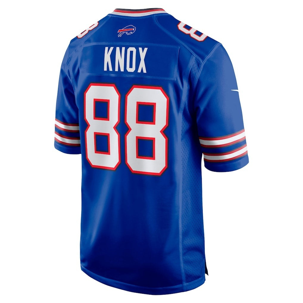 Elroe B.Bills #88 Dawson Knox Royal Game Stitched Jerseys