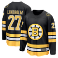 Elroe B.Bruins #27 Hampus Lindholm Black Home Breakaway Player Stitched Jerseys