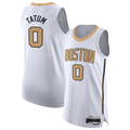 Elroe B.Celtics #0 Jayson Tatum White 202526 Authentic Jerseys - City Edition