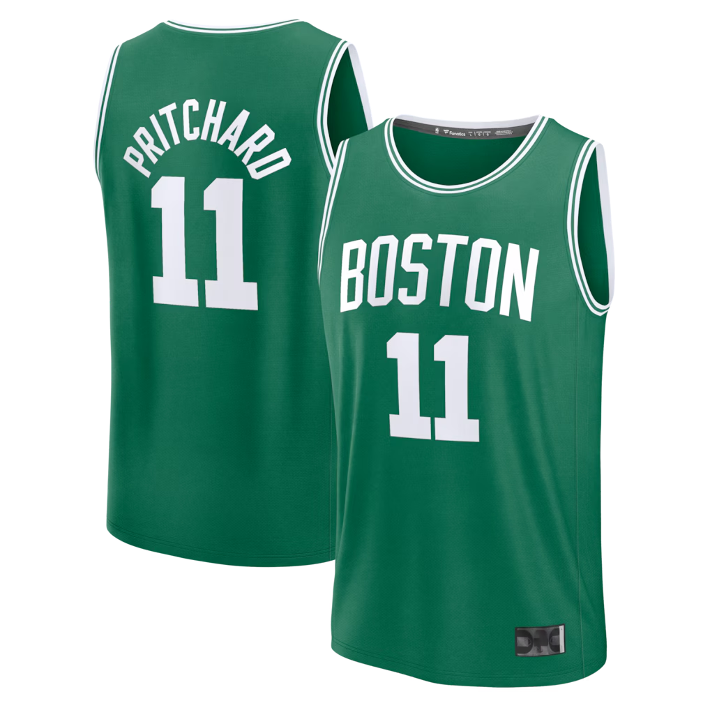 Elroe B.Celtics #11 Payton Pritchard Kelly Green Fast Break Replica Jerseys - Icon Edition