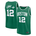 Elroe B.Celtics #12 Chris Cenac Jr. Green 2026 Draft First Round Pick Fast Break Jerseys - Icon Edition