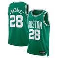 Elroe B.Celtics #28 Hugo Gonz¨¢lez Kelly Green Swingman Jerseys - Icon Edition