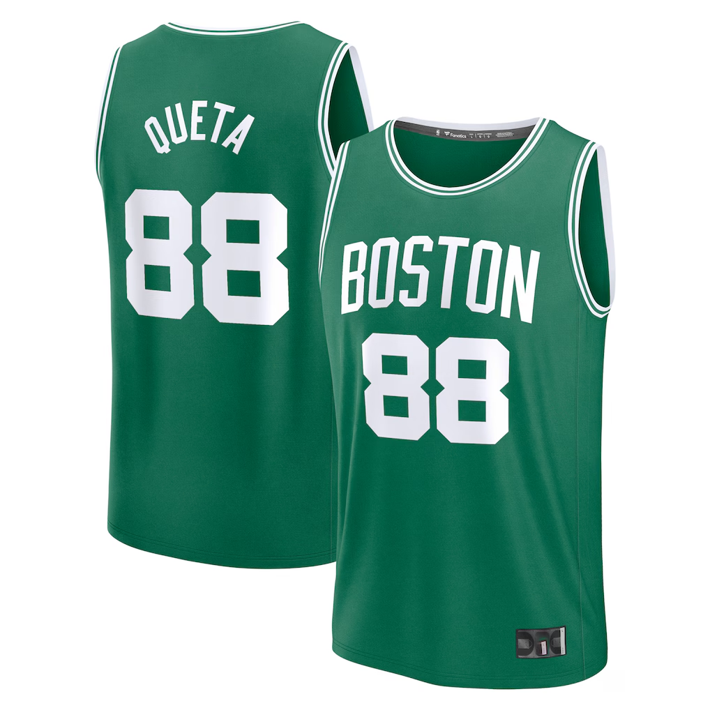 Elroe B.Celtics #88 Neemias Queta Kelly Green Fast Break Replica Player Jerseys - Icon Edition
