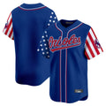 Elroe B.Orioles Royal Independence Day Vapor Premier Limited Home Game Blank Player Stitched Jerseys