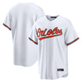 Elroe B.Orioles White Home Game Blank Player Stitched Jerseys