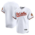 Elroe B.Orioles White Limited Home Game Blank Player Stitched Jerseys