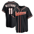 Elroe B.Orioles #11 Jordan Westburg Player Black Snake Skin City Home Game Stitched Jerseys