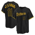 Elroe B.Orioles #11 Jordan Westburg Player Black Snake Skin City Home Game Stitched Jerseys