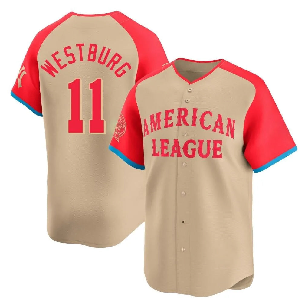 Elroe B.Orioles #11 Jordan Westburg Player Cream American League All-Star Limited Home Game Stitched Jerseys