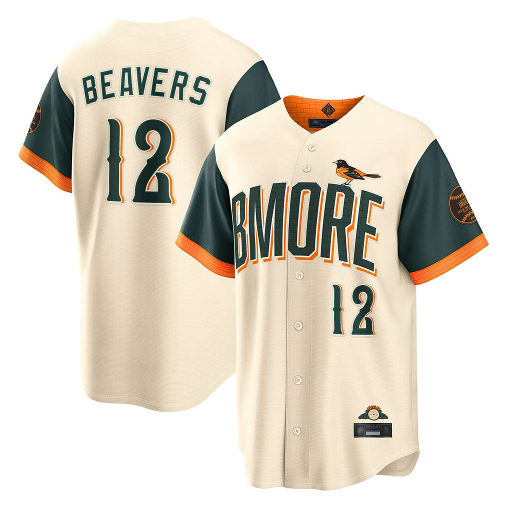 Elroe B.Orioles #12 Dylan Beavers Player Cream 2026 City Connect Home Game Stitched Jerseys