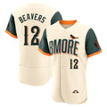 Elroe B.Orioles #12 Dylan Beavers Player Cream 2026 City Connect Limited Elite Home Game Stitched Jerseys
