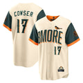 Elroe B.Orioles #17 Colton Cowser Player Cream 2026 City Connect Limited Elite Home Game Stitched Jerseys