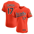 Elroe B.Orioles #17 Colton Cowser Player Orange Limited Elite Home Game Stitched Jerseys