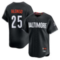 Elroe B.Orioles #25 Pete Alonso Player Black City Connect Limited Home Game Stitched Jerseys