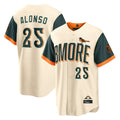 Elroe B.Orioles #25 Pete Alonso Player Cream 2026 City Connect Home Game Stitched Jerseys