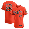 Elroe B.Orioles #25 Pete Alonso Player Orange Limited Elite Home Game Stitched Jerseys
