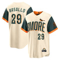 Elroe B.Orioles #29 Samuel Basallo Player Cream 2026 City Connect Home Game Stitched Jerseys