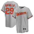 Elroe B.Orioles #29 Samuel Basallo Player Gray Home Game Stitched Jerseys