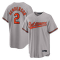 Elroe B.Orioles #2 Gunnar Henderson Player Gray Home Game Stitched Jerseys